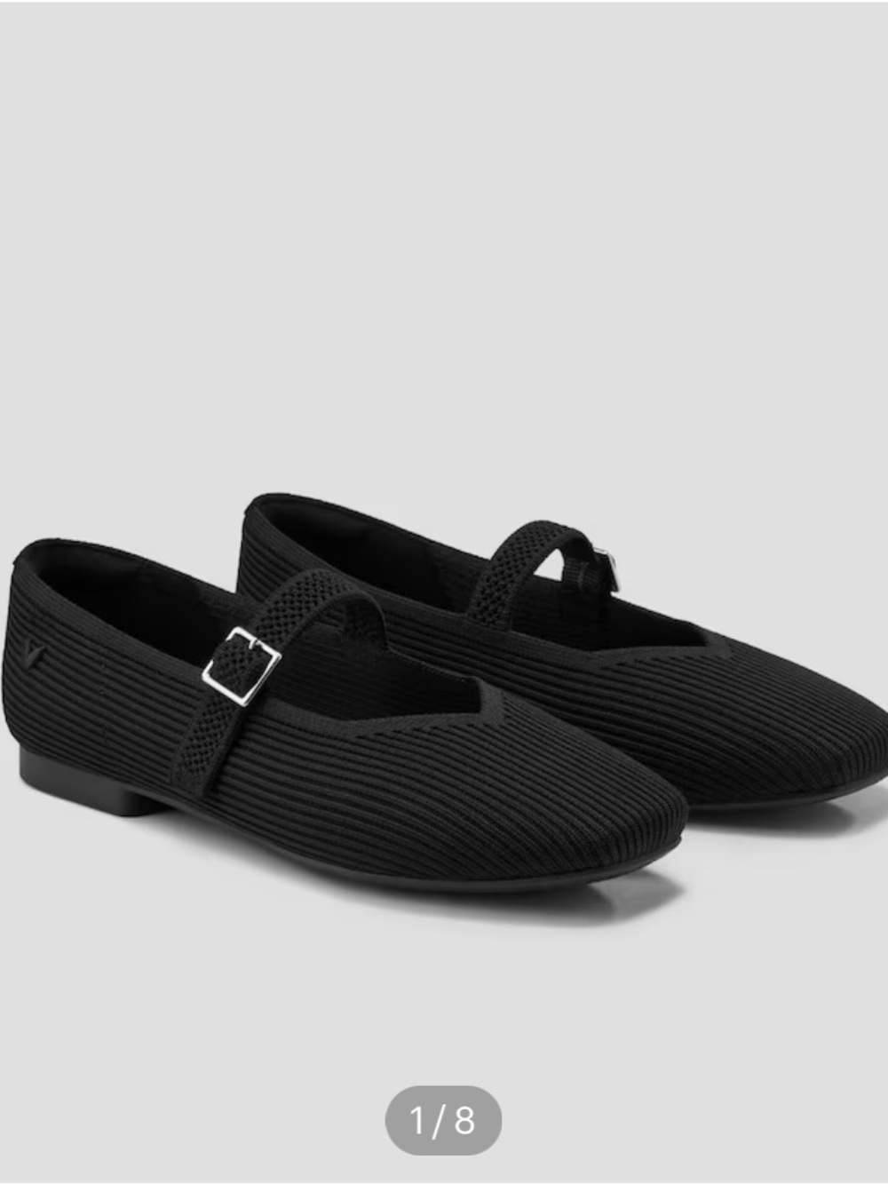 VIVAIA Black Mary Jane Flats